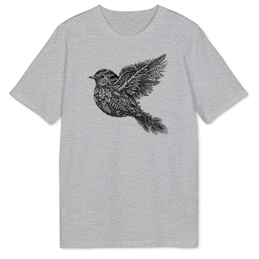 Wood Robin Bio T-Shirt - Wild Spirit