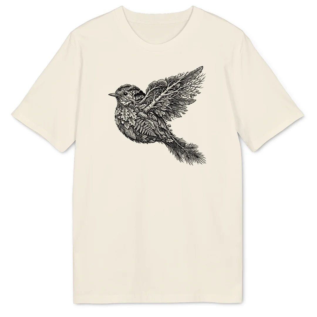 Wood Robin Bio T-Shirt - Wild Spirit