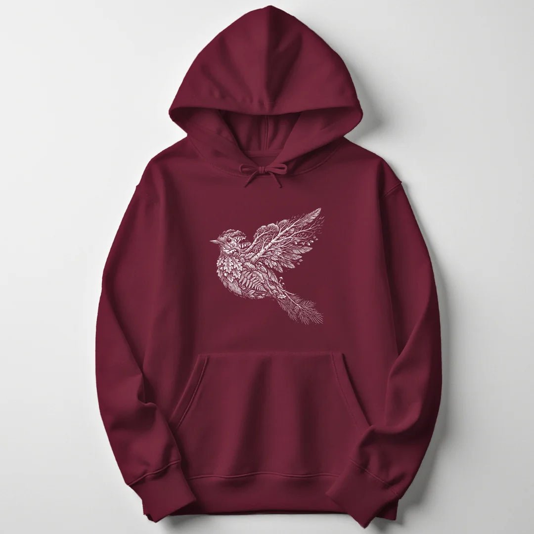 Wood Robin Unisex Hoodie - Wild Spirit