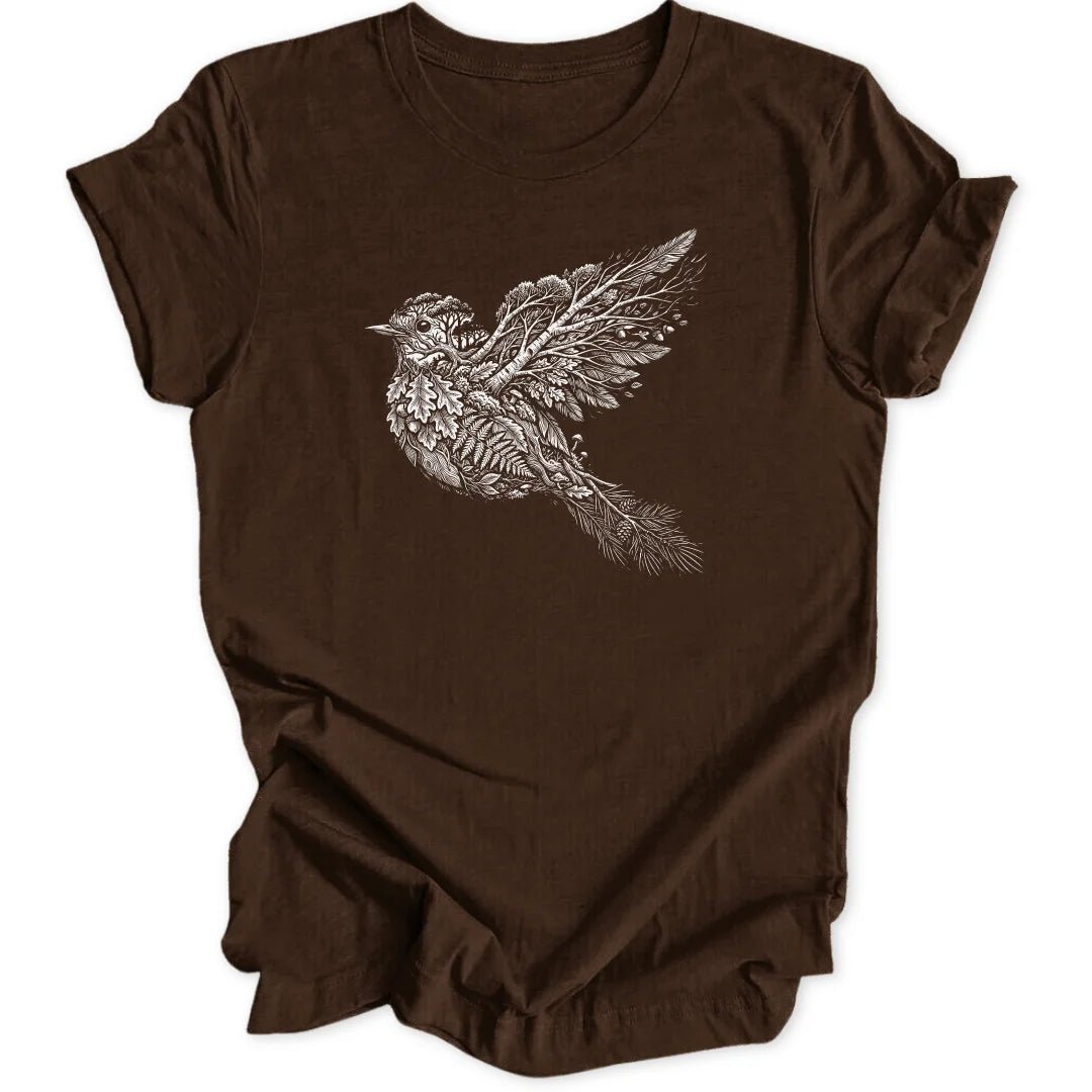 Wood Robin Unisex T-Shirt - Wild Spirit
