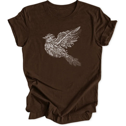 Wood Robin Unisex T-Shirt - Wild Spirit
