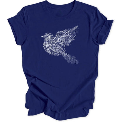 Wood Robin Unisex T-Shirt - Wild Spirit
