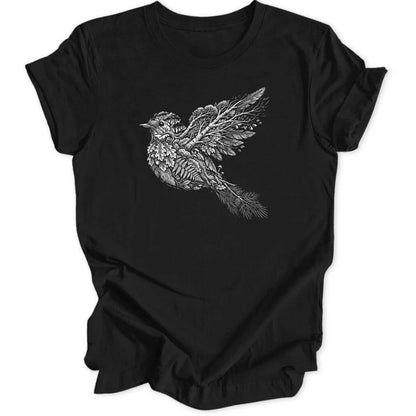 Wood Robin Unisex T-Shirt - Wild Spirit