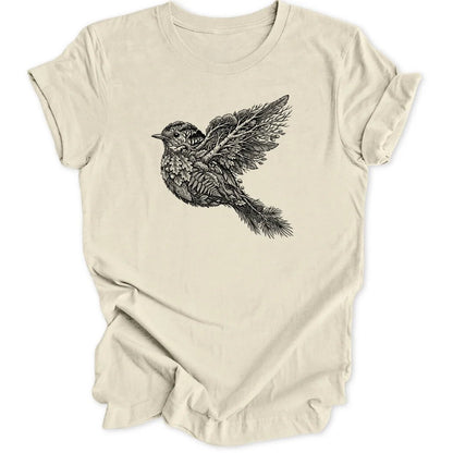 Wood Robin Unisex T-Shirt - Wild Spirit