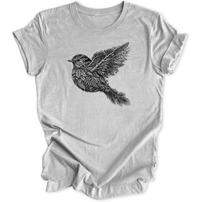 Wood Robin Unisex T-Shirt - Wild Spirit