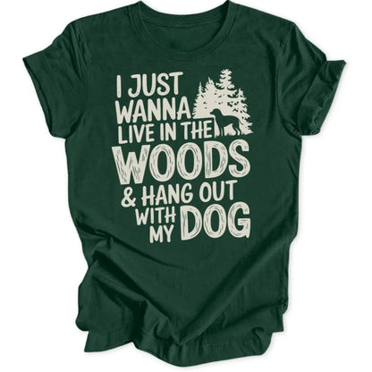 Woods & Dog Unisex T-Shirt - Wild Spirit