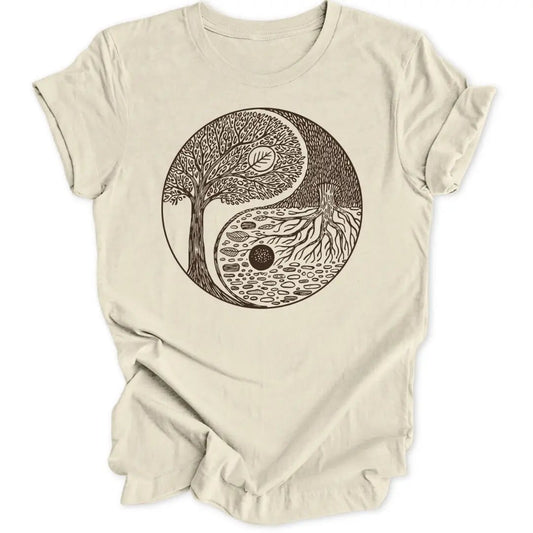 Ying Yang Tree Unisex T-Shirt - Wild Spirit